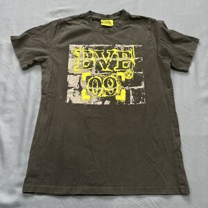 Vintage Borussia Dortmund BV09 Yellow Logo  Print T Shirt Size S/M Black